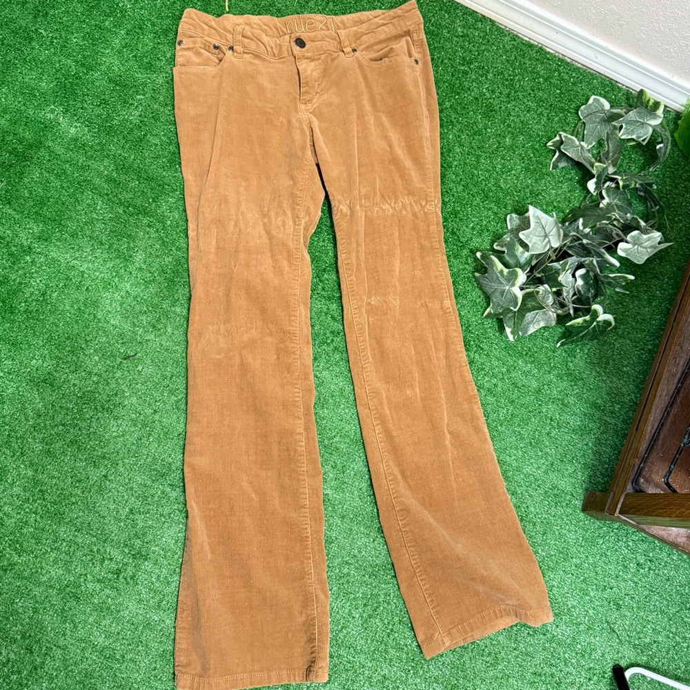 Women's Tan Corduroy Pants